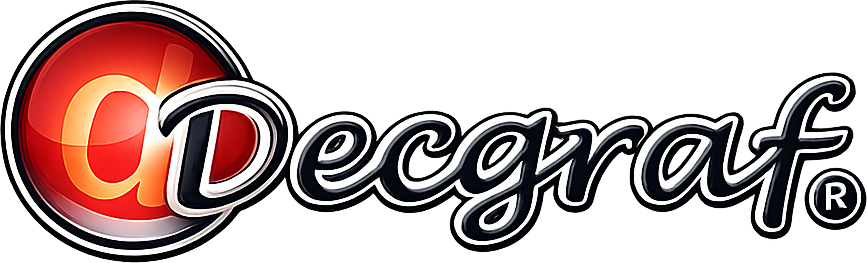 Logo Decgraf com o símbolo de marca registrada